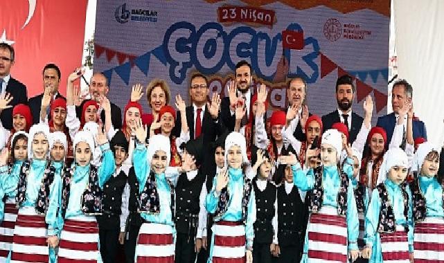 23 Nisan Ulusal Egemenlik ve Çocuk Bayramı, Bağcılar Belediyesi tarafından düzenlenen bir festivalle coşkuyla kutlanıyor