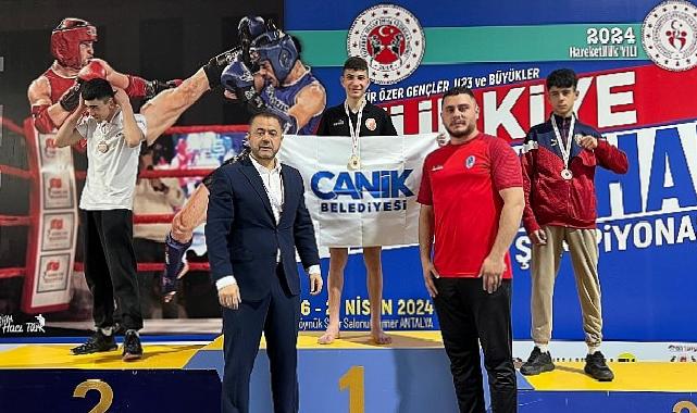 Canikli Sporcu Türkiye Şampiyonu