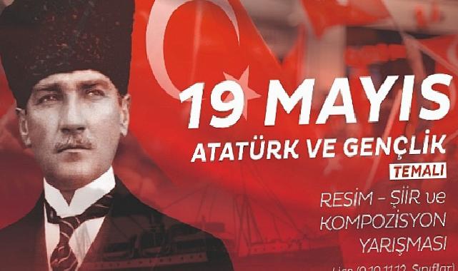 19 Mayıs Atatürk’ü Anma, Gençlik ve Spor Bayramı’ temalı ödüllü resim, şiir ve kompozisyon yarışması düzenleyecek