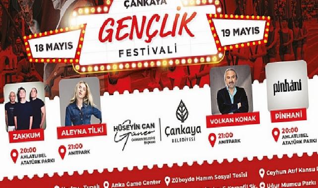 Çankaya Belediyesi, 19 Mayıs Atatürk’ü Anma, Gençlik ve Spor Bayramı’nı gençlerle birlikte büyük bir festivale çeviriyor