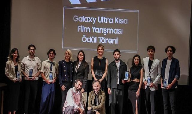 Galaxy Ultra Kısa Film Yarışması Ödül Töreni’nde genç yönetmen adayları ödüllerini aldı