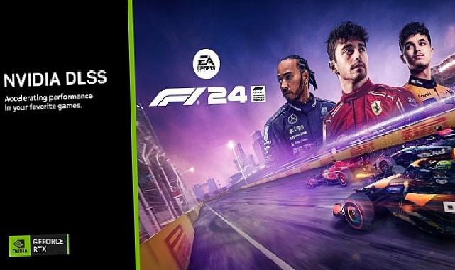 Işın izleme ve NVIDIA Reflex özellikli EA SPORTS™ F1® 24’te NVIDIA DLSS 3 ile süper hızlara çıkın