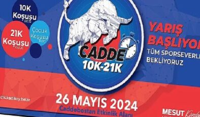 Kadıköy Belediyesi’nin düzenlediği Cadde 10K, Cadde 21K ve Çocuk Koşu Yarışları, 26 Mayıs Pazar günü Caddebostan Sahili’nde gerçekleştirilecek