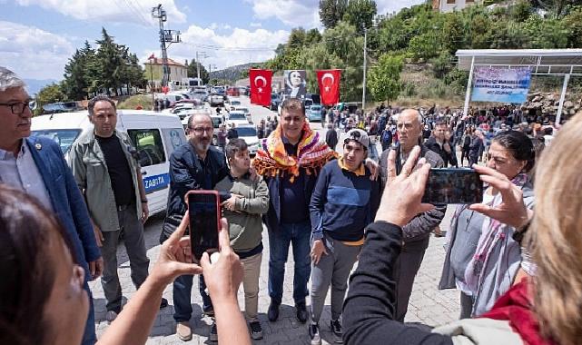 Kayadibi köylülerine Başkan Tugay’dan Hıdırellez sürprizi