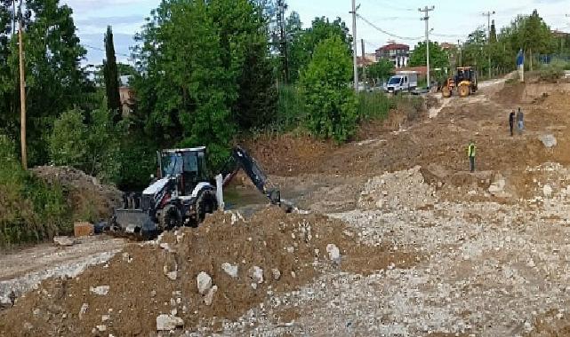 Lüleburgaz Belediyesi hat taşıma çalışmalarını tamamladı