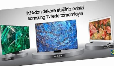 Samsung TV ve IKEA iş birliğiyle 5.000 TL’ye varan Para Yüklü Kart kampanyası