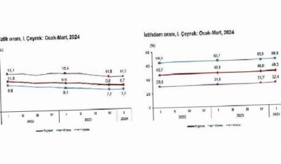 Tüik: Mevsim etkisinden arındırılmış işsizlik oranı %8,7 seviyesinde gerçekleşti