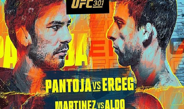 UFC 301 Ana Kartında Alexandre Pantoja ve Steve Erceg Kemer Mücadelesi için Karşı Karşıya Gelecek!