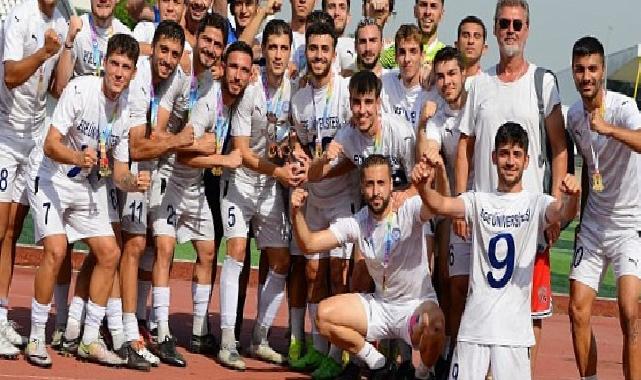 Ege Üniversitesi Futbol Takımı Türkiye Şampiyonu Oldu