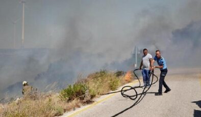 İzmir İtfaiyesi yangınlar için seferber oldu