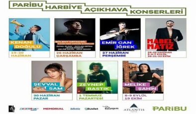 Paribu Harbiye Açıkhava Konserleri Başlıyor